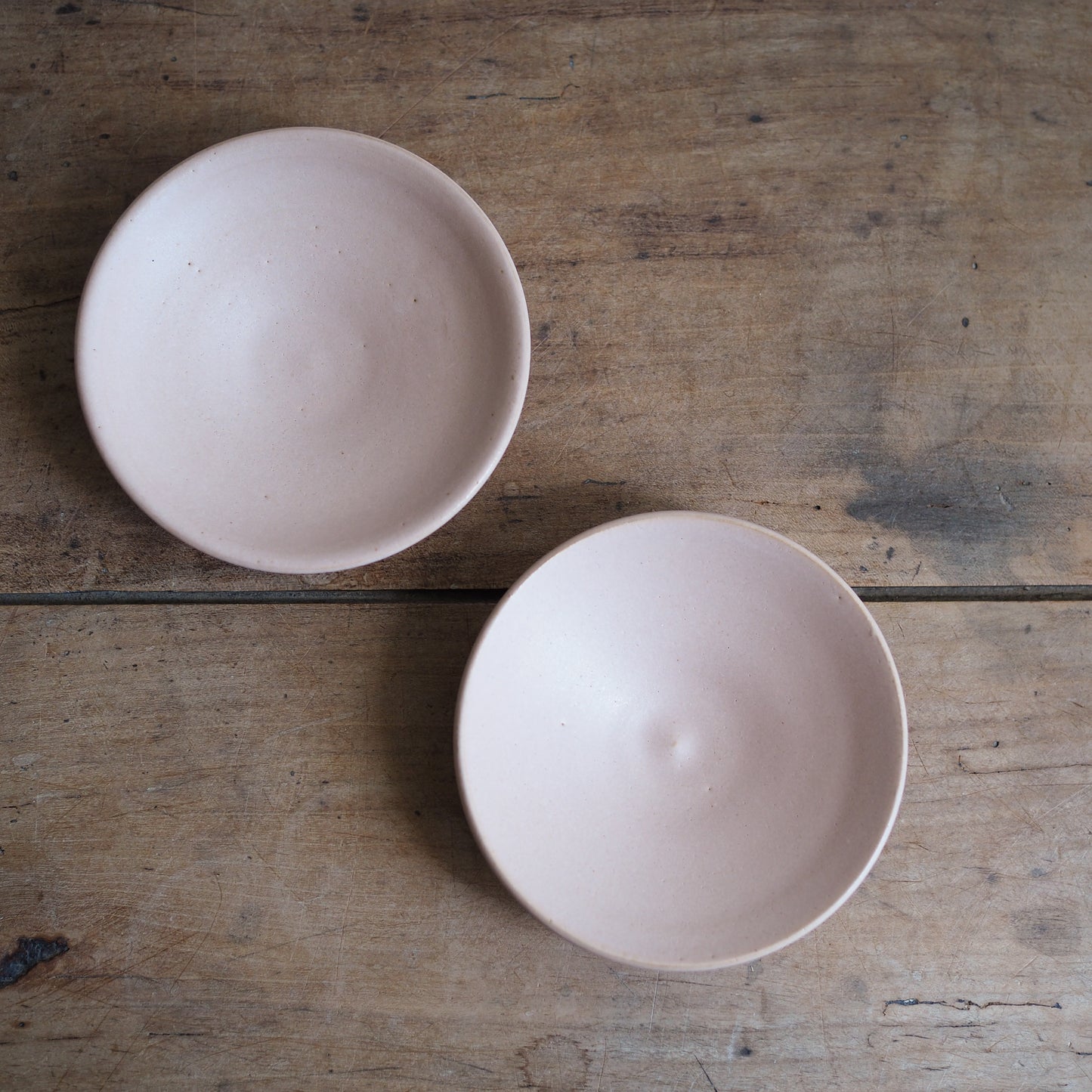 Set de 2 coupelles roses