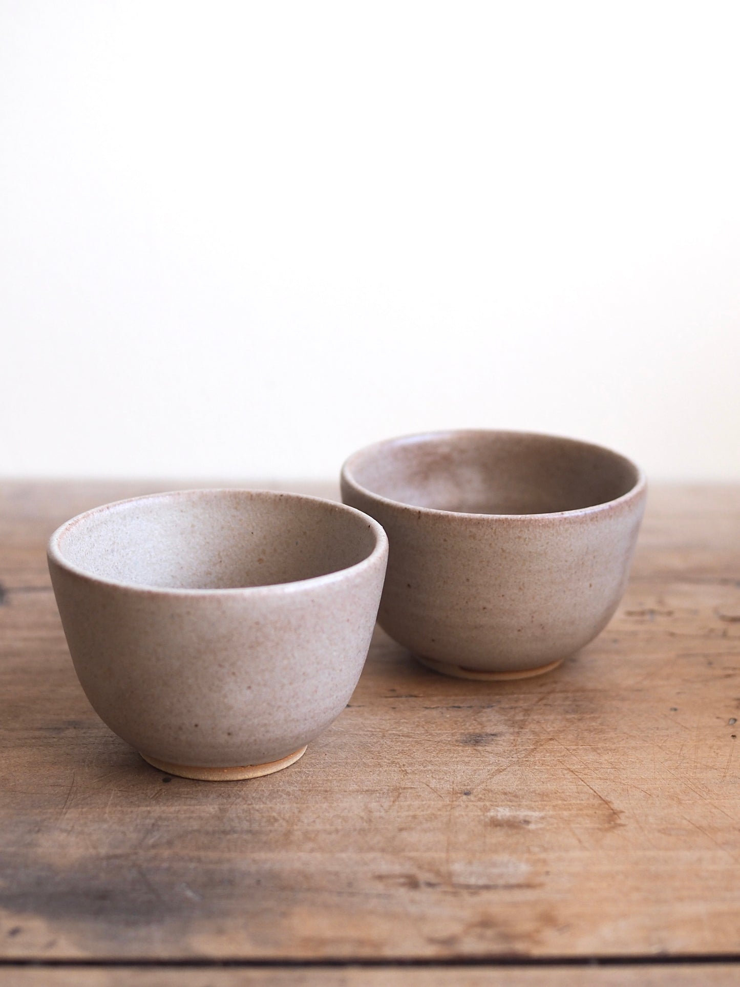 Tasse à café gris lavande