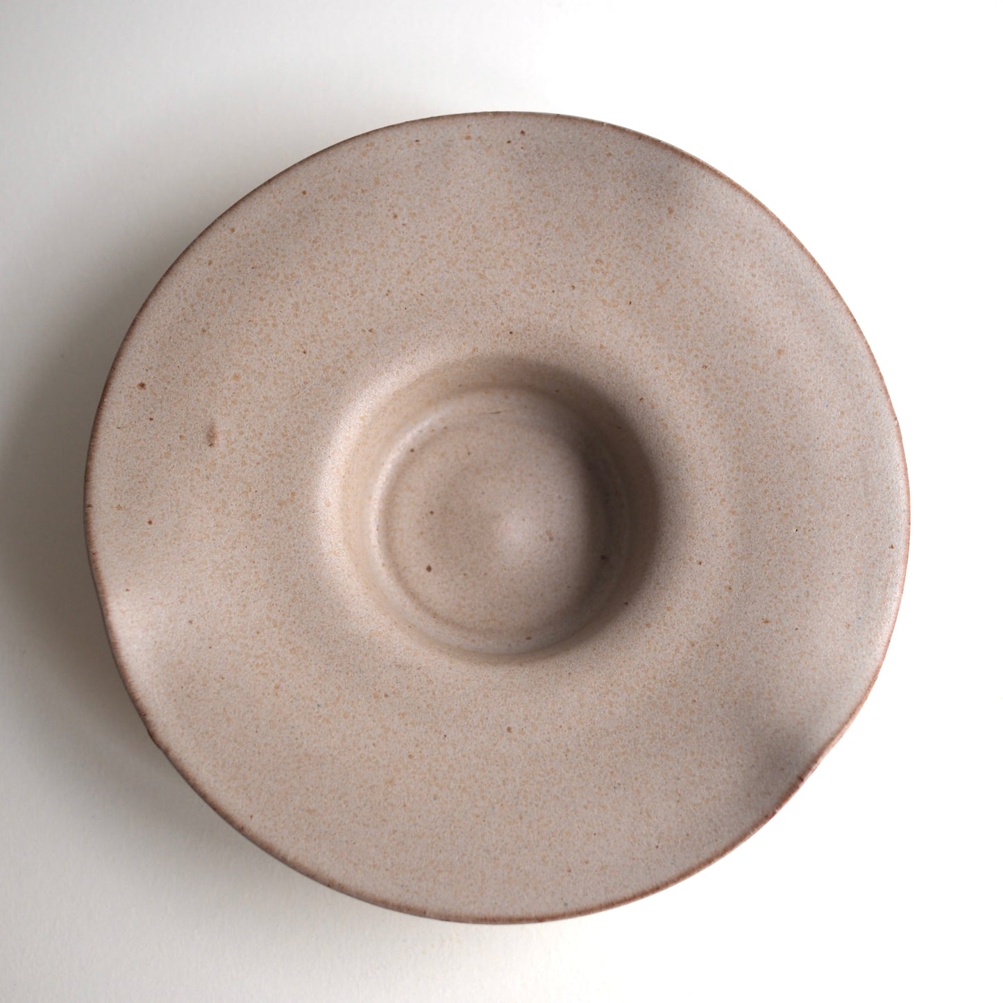 Assiette creuse fleur