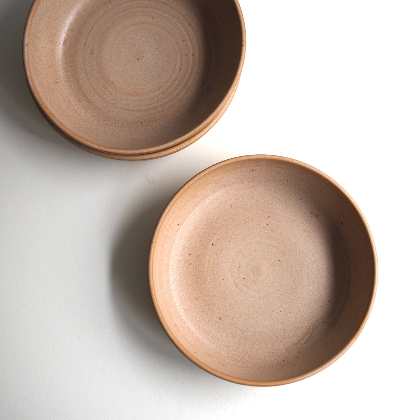 Petite assiette creuse Mia beige