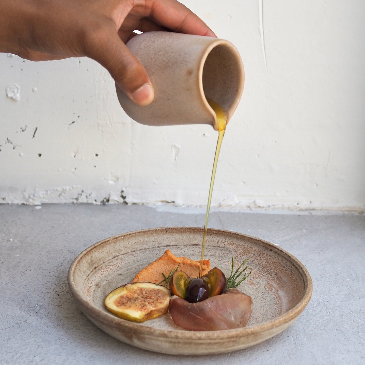 Saucière beige