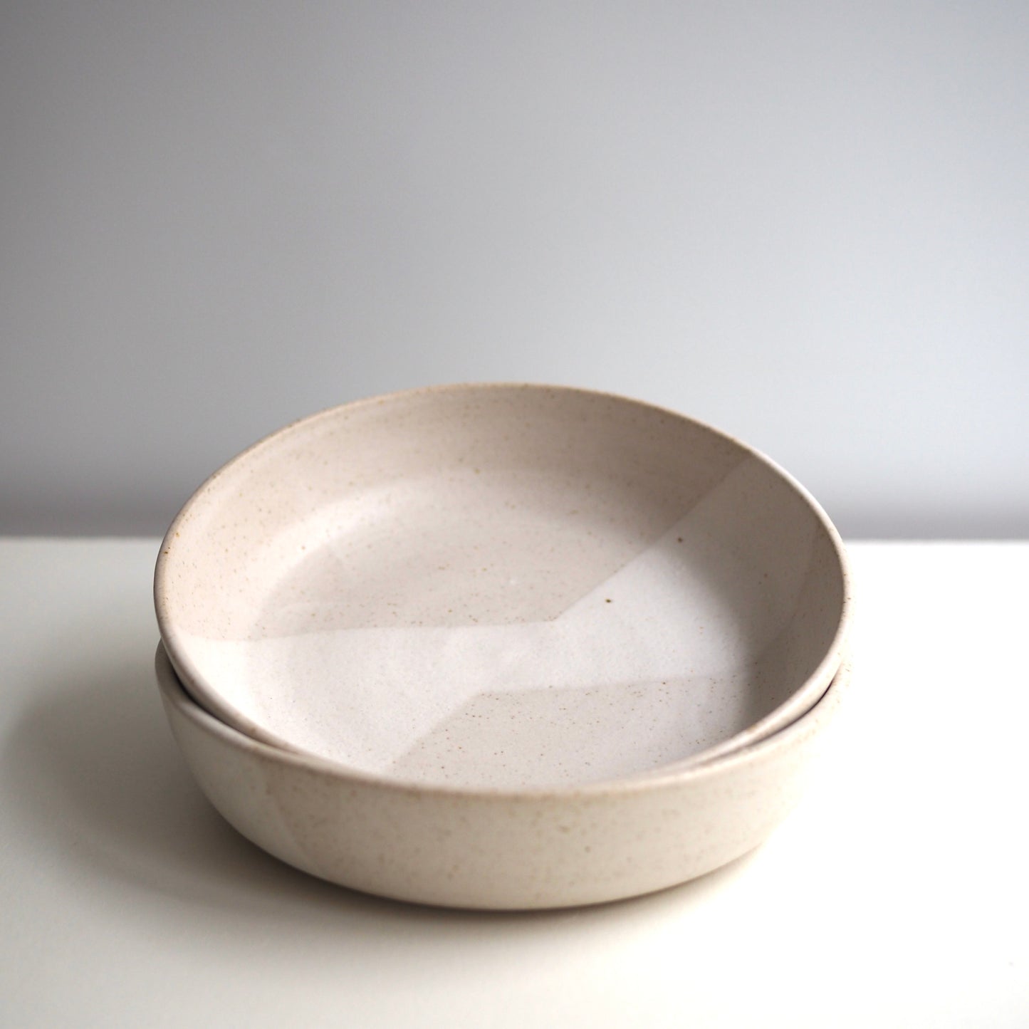 Set petites assiettes blanches