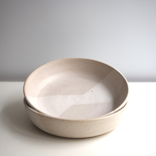 Set petites assiettes blanches