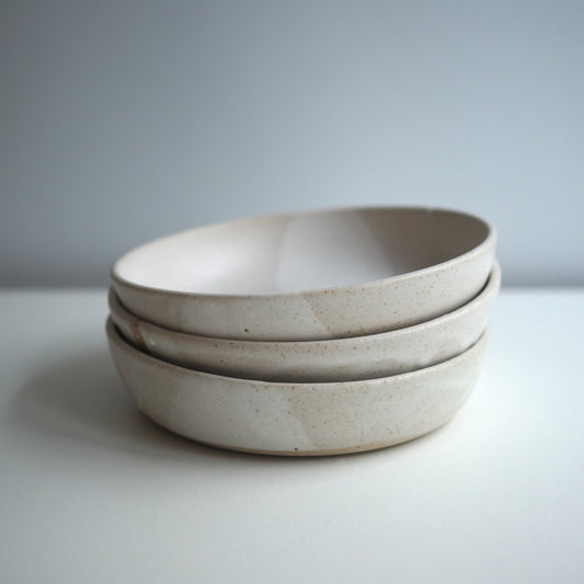 Assiette creuse blanche