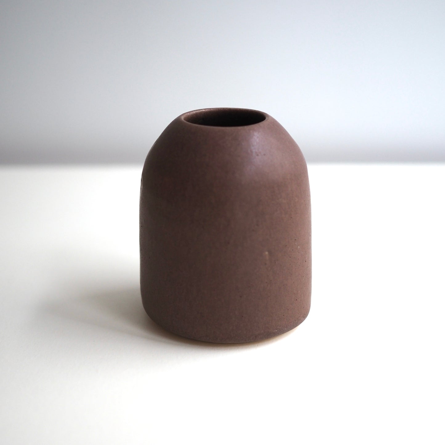Mini vase marron